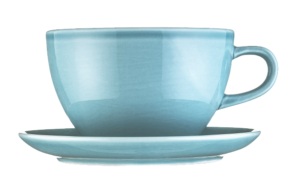 RISE BASE чашка 320 мл. голубая